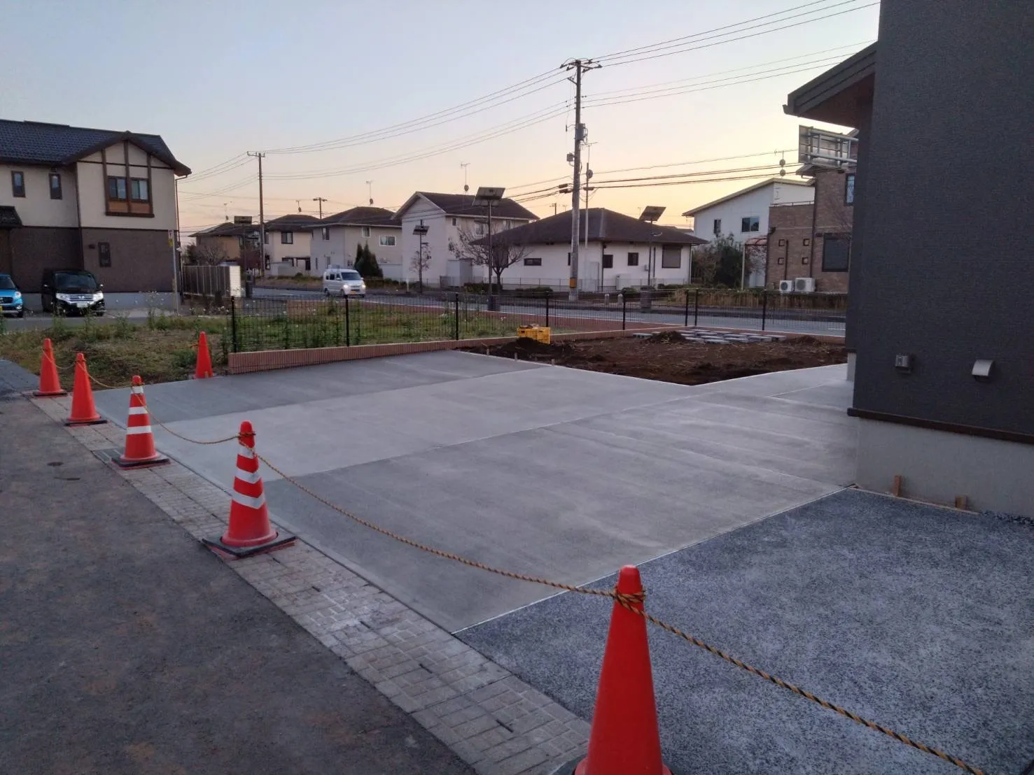 茨城町　土間コンクリート