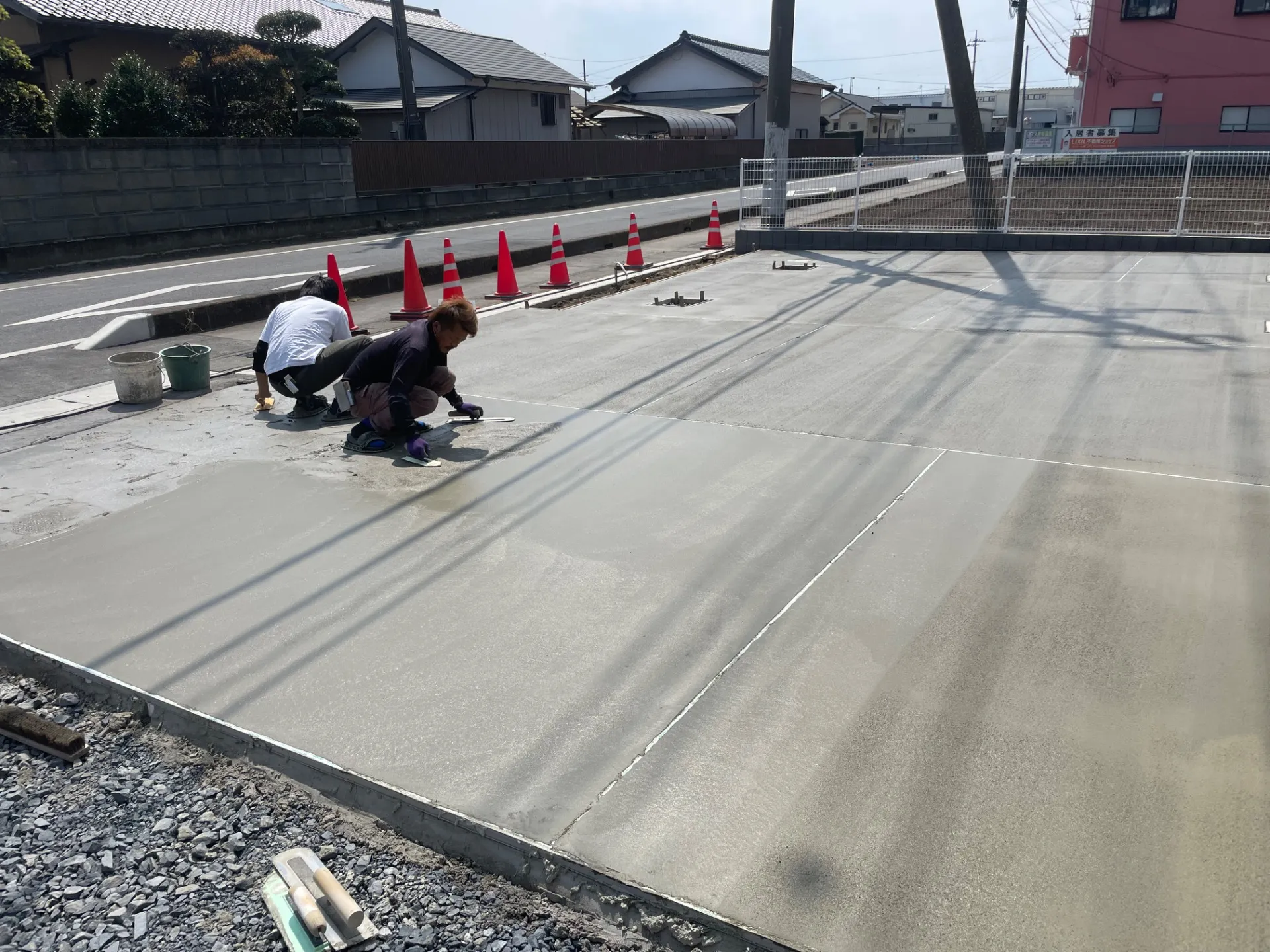 那珂市　土間コンクリート