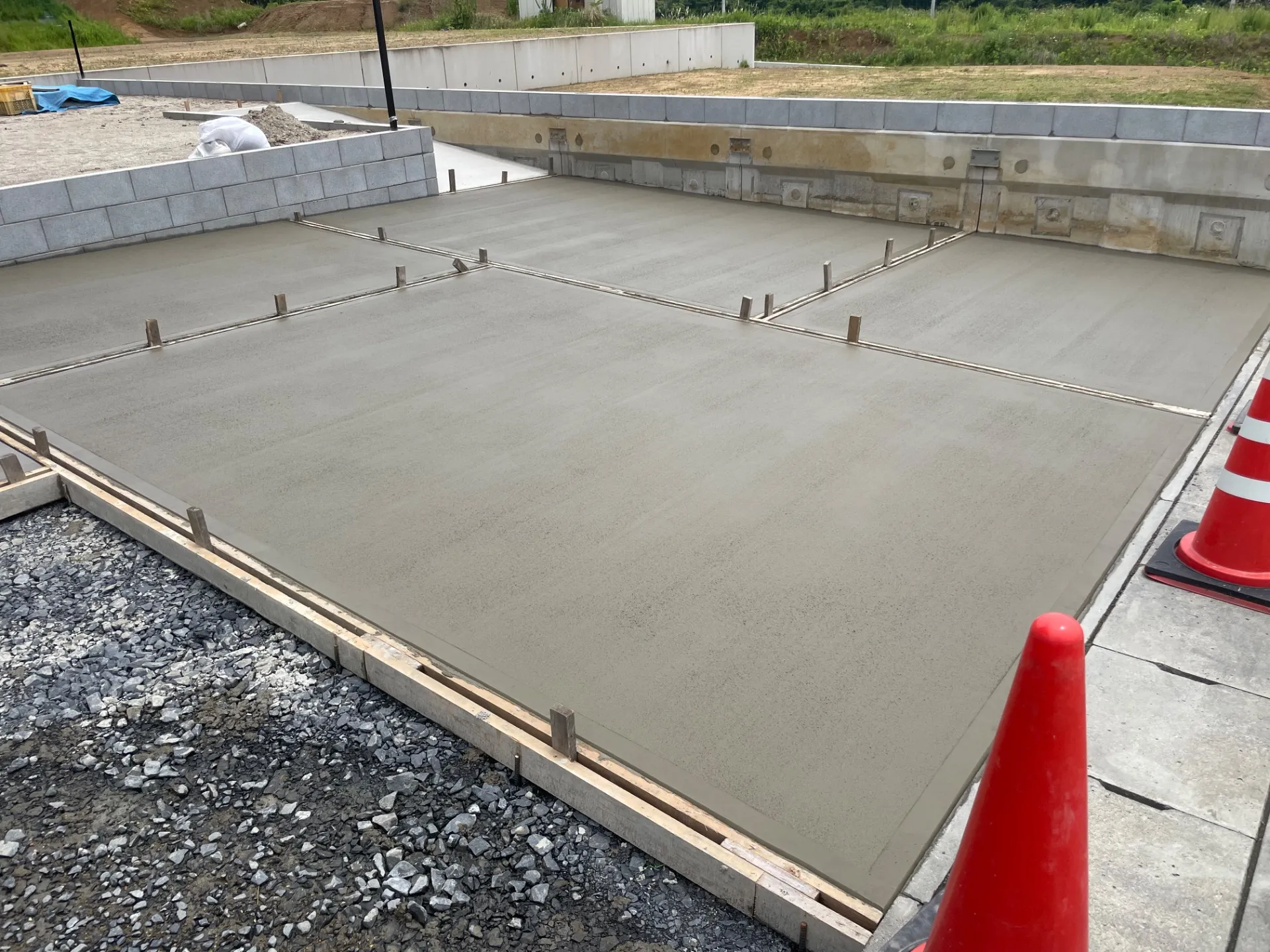 ひたちなか市　土間コンクリート