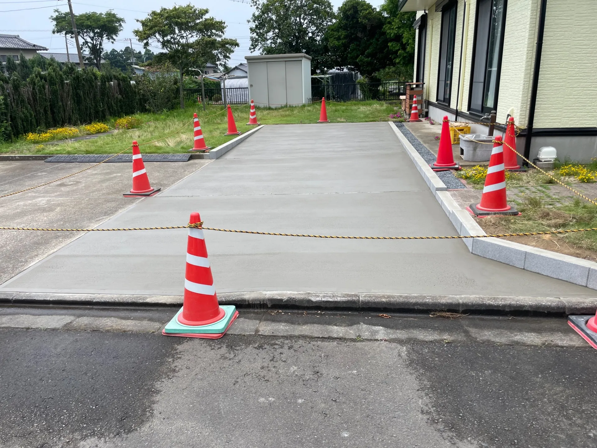 ひたちなか市　土間コンクリート